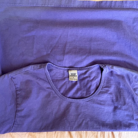 Plus Size XL Women’s Short Sleeves Tops Purple Colorful And Red Colors Lot Of 3 - Picture 4 of 7